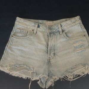 PacSun Cut Off Jean Shorts- High-rise Size 2